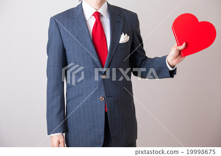 A man with a heart A man with a heart 19998675