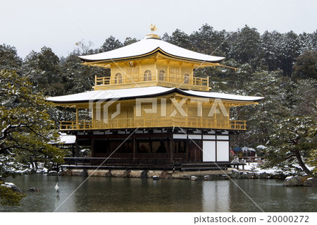 Snow scenery of Kinkakuji Snow scenery of Kinkakuji 20000272