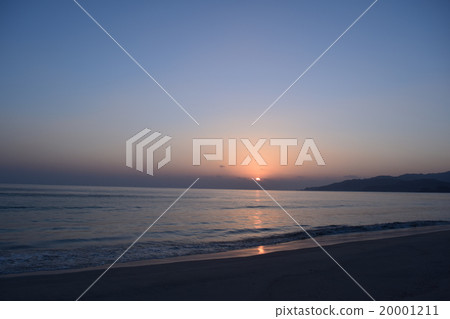Oki海灘日出 20001211