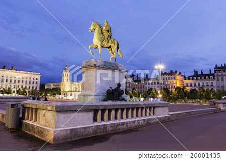 Place Bellecour in Lyon in France 20001435