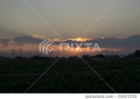 Winter sunset Winter sunset 20001559
