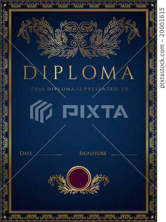Certificate, Diploma of completion design template Certificate, Diploma of completion design template 20001615