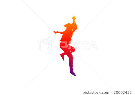 Girl is jumping Girl is jumping 20002432
