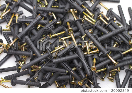 fasteners on the white background 20002849