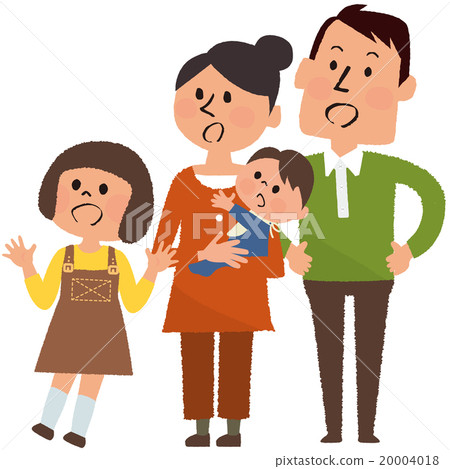 Family 4 people _ Amazing whole body 20004018