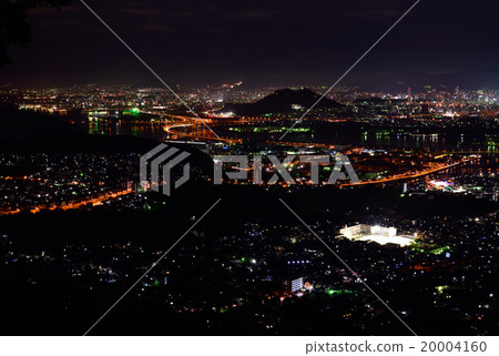 從Atago神社的廣島夜景 20004160