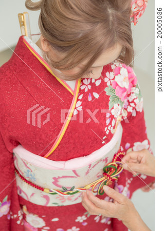 和服領帶 長袖和服 穿著和服 20005086