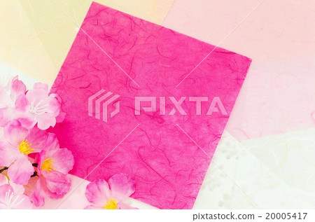櫻花和日本紙 20005417
