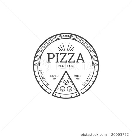 Pizza logo template 20005752