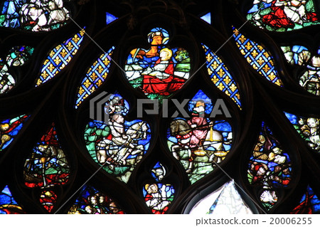Stained glass of Sainte Chapelle church 20006255
