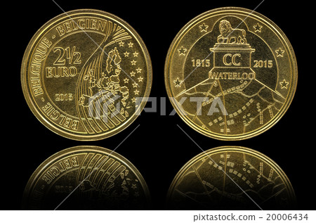 Obverse and reverse of 2.5 Euro coin 20006434