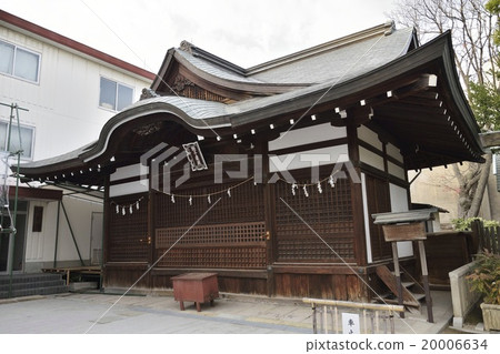 Stock Photo: osaka tenmangu shrine, ebisu, the god of wealth