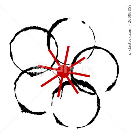 The ink painting flowers .n The ink painting flowers .n 20006855