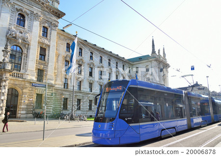 Germany Munich District Court and tram Germany Munich District Court and tram 20006878