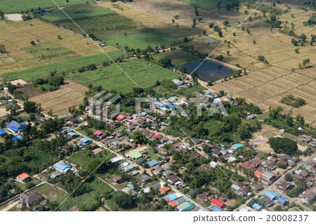 THAILAND ISAN BURI RAM LANDSCAPE FIELDS 20008237