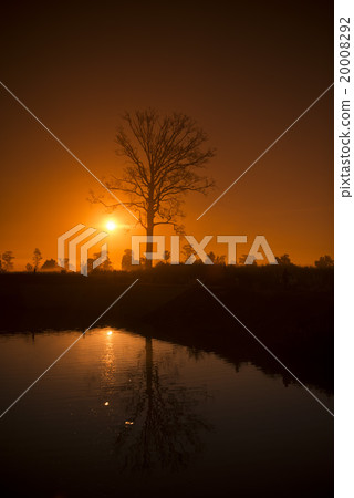 THAILAND ISAN SURIN LANDSCAPE MORNING 20008292