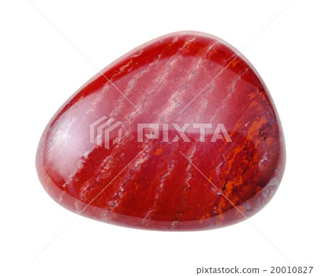 red Jasper gemstone isolated on white red Jasper gemstone isolated on white 20010827