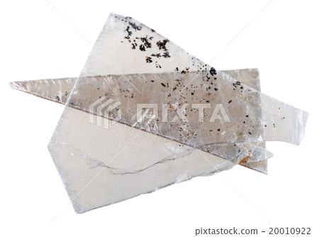 natural mineral Muscovite mica pieces isolated natural mineral Muscovite mica pieces isolated 20010922