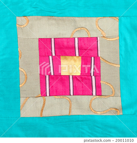 square ornament of patchwork cloth square ornament of patchwork cloth 20011010