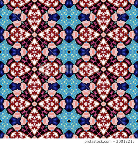 Kaleidoscopic ornamental pattern 20012213