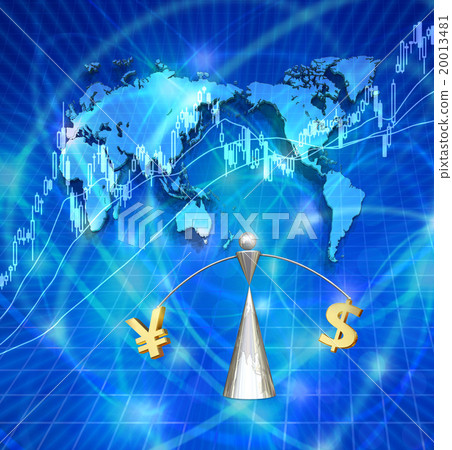 Balance of the world's financial market · yen and dollar exchange 20013481