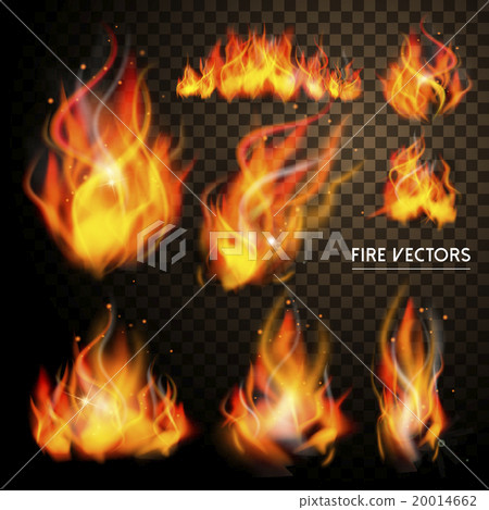 flame, vector, abstract - Stock Illustration [20014662] - PIXTA