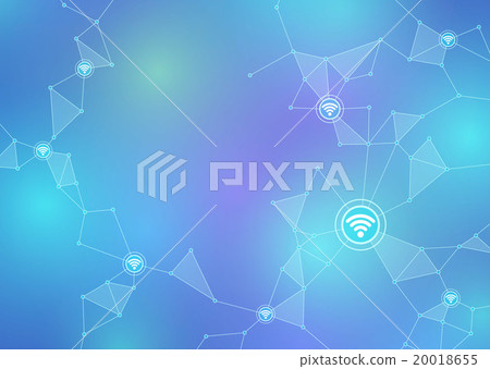 Internet (IoT, Internet of things) Abstract image 20018655