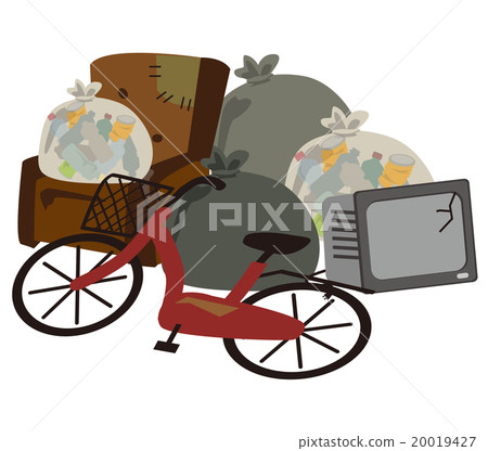 Illegal dumping of garbage Illegal dumping of garbage 20019427