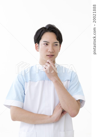 Care worker who works a cheek Care worker who works a cheek 20021888