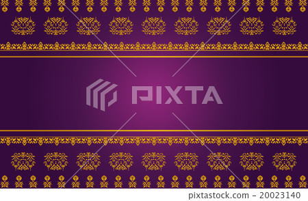 Thai art pattern vector, Asian Background Thai art pattern vector, Asian Background 20023140