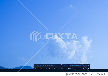 JR四國觀光火車Iyinada Nagagata Iyo Osu  -  Nishijosu 20025371