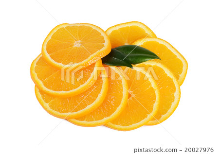 The fresh orange isolated on a white background The fresh orange isolated on a white background 20027976