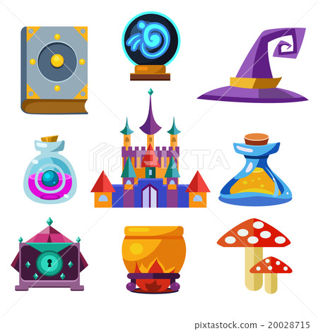 Collection of Vector Fairy Tale Elements Collection of Vector Fairy Tale Elements 20028715