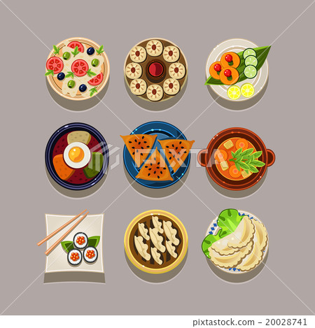 Korean food Vector Illustration Korean food Vector Illustration 20028741