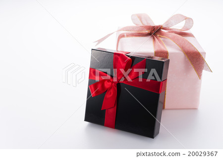 禮物盒紅色和黑色 20029367