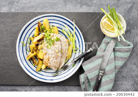 Coalfish Filet with Chips 20030442