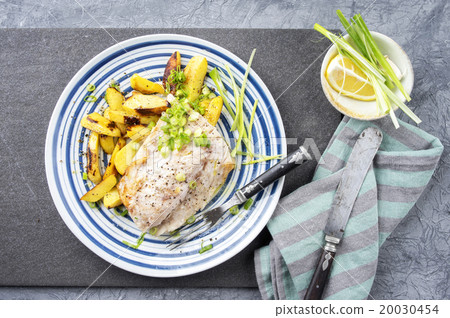 Coalfish Filet with Chips Coalfish Filet with Chips 20030454