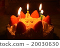 Candle cake 20030630