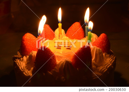 Candle cake 20030630