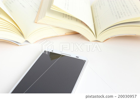 Smartphone and book Smartphone and book 20030957