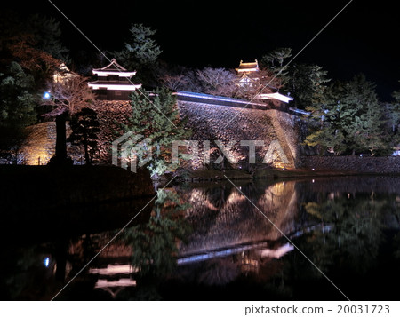 Matsue Castle (Light Up) Matsue Castle (Light Up) 20031723