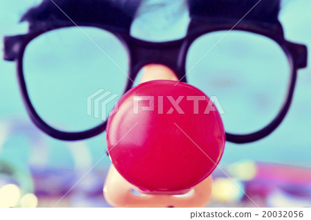fake glasses and clown nose fake glasses and clown nose 20032056