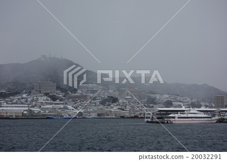 Mt. Inasa's snow makeup 20032291