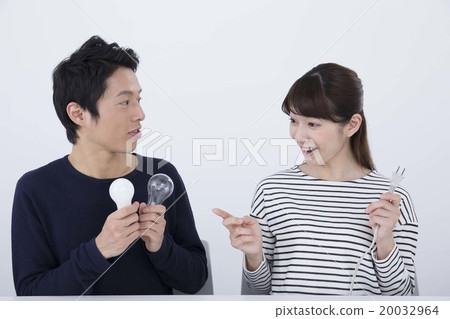 Young couple electric image Young couple electric image 20032964