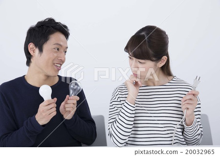 Young couple electric image Young couple electric image 20032965