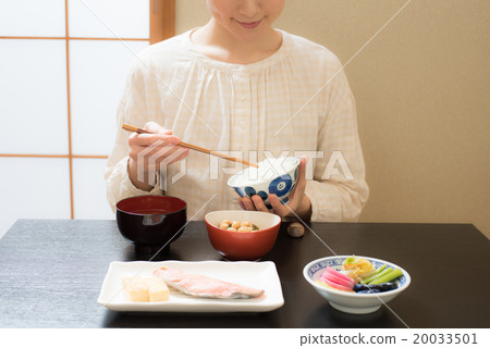 Japanese meal scene Japanese meal scene 20033501