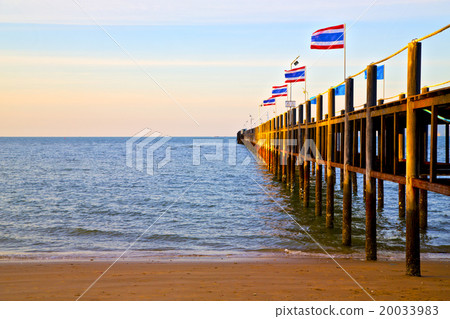 asia lomprayah isle sunrise flag in thailand asia lomprayah isle sunrise flag in thailand 20033983
