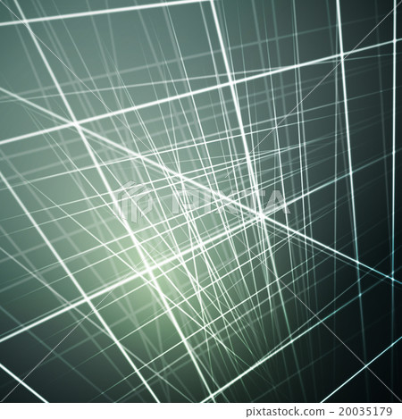 Vector illustration of glowing lines, abstract - Stock Illustration ...
