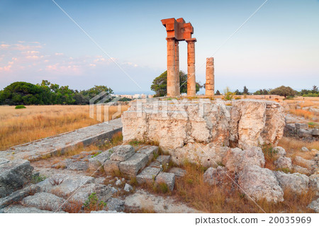 Acropolis of Rhodes, Rhodes Greece. 20035969