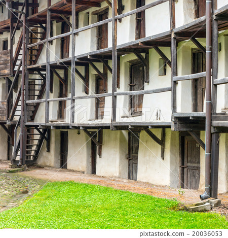 Fortified church in Prejmer, Romania. Fortified church in Prejmer, Romania. 20036053